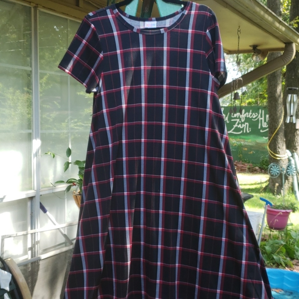 Lularoe Plaid Carly